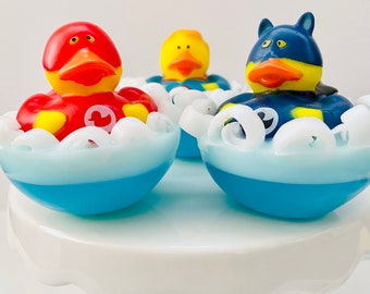 Super Hero Rubber Ducky Scented Soap