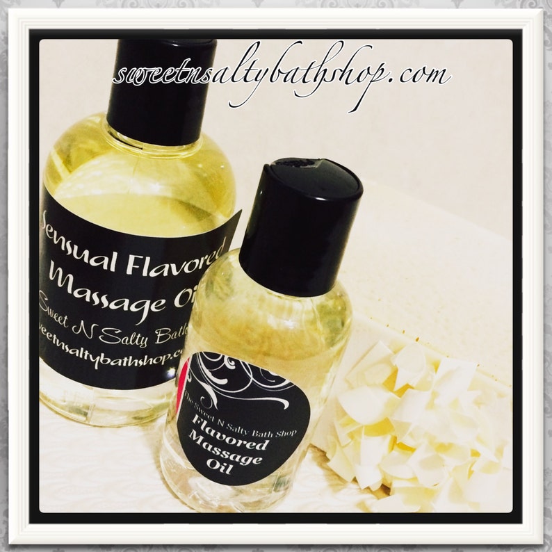 Wedding Cake Flavored Massage Oil Etsy
