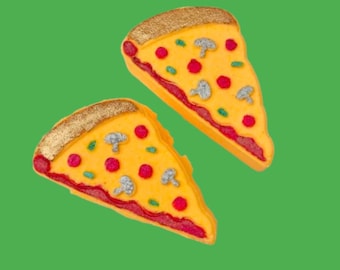 Pizza Slice Color Change Bath Bomb