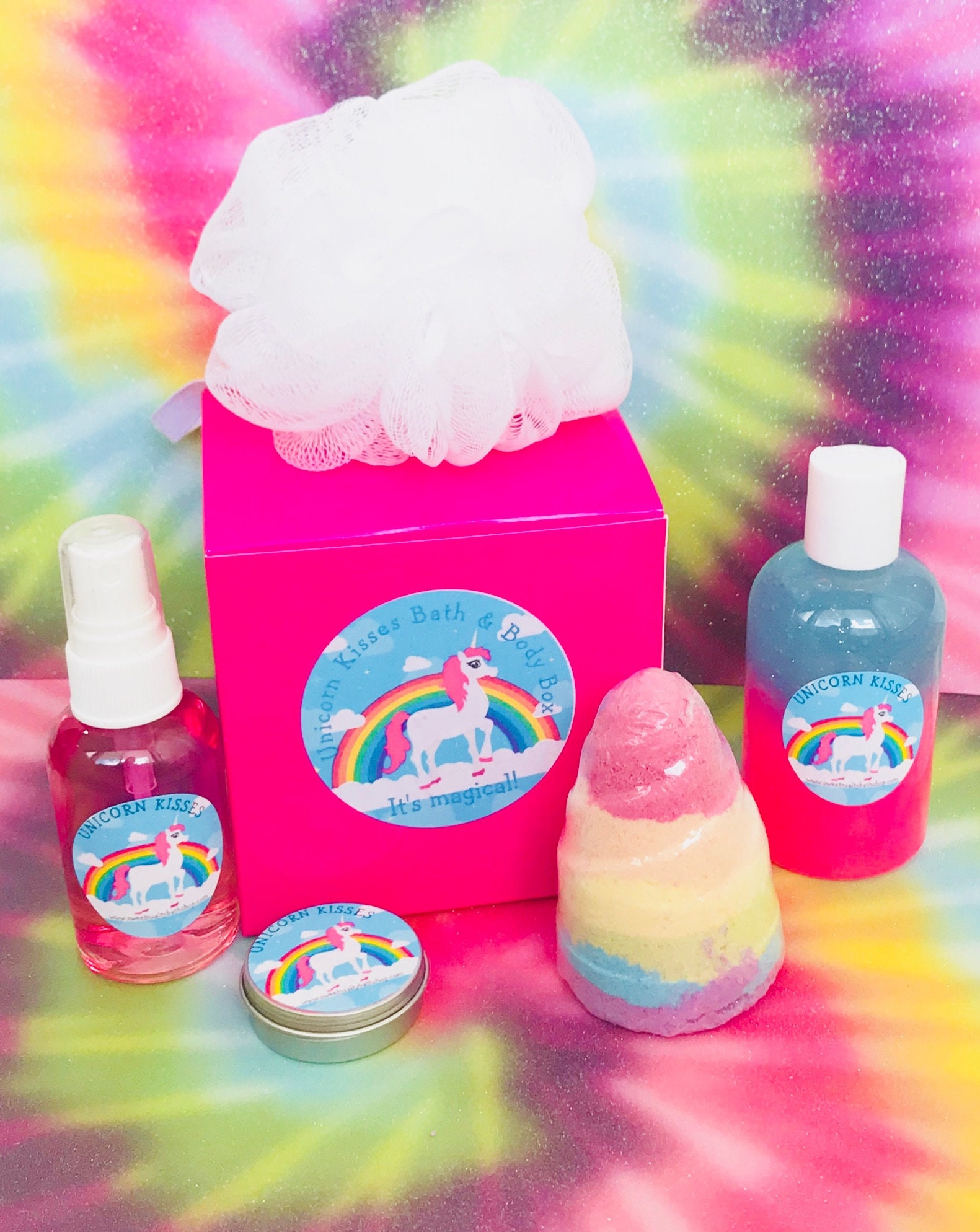 Unicorn Kisses Bath Body Box