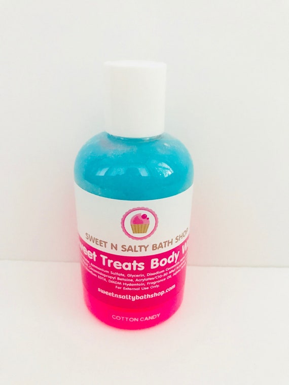 Cotton Candy Sweet Treats Bath Shower Body Wash More Yummy Etsy