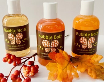 Fall Scents Bubble Bath/Choose Your Scent