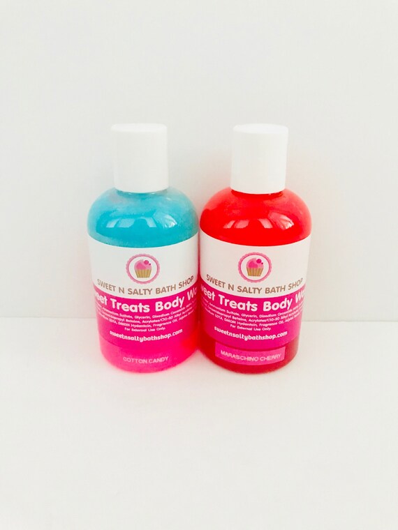 Cotton Candy Sweet Treats Bath Shower Body Wash More Yummy Etsy