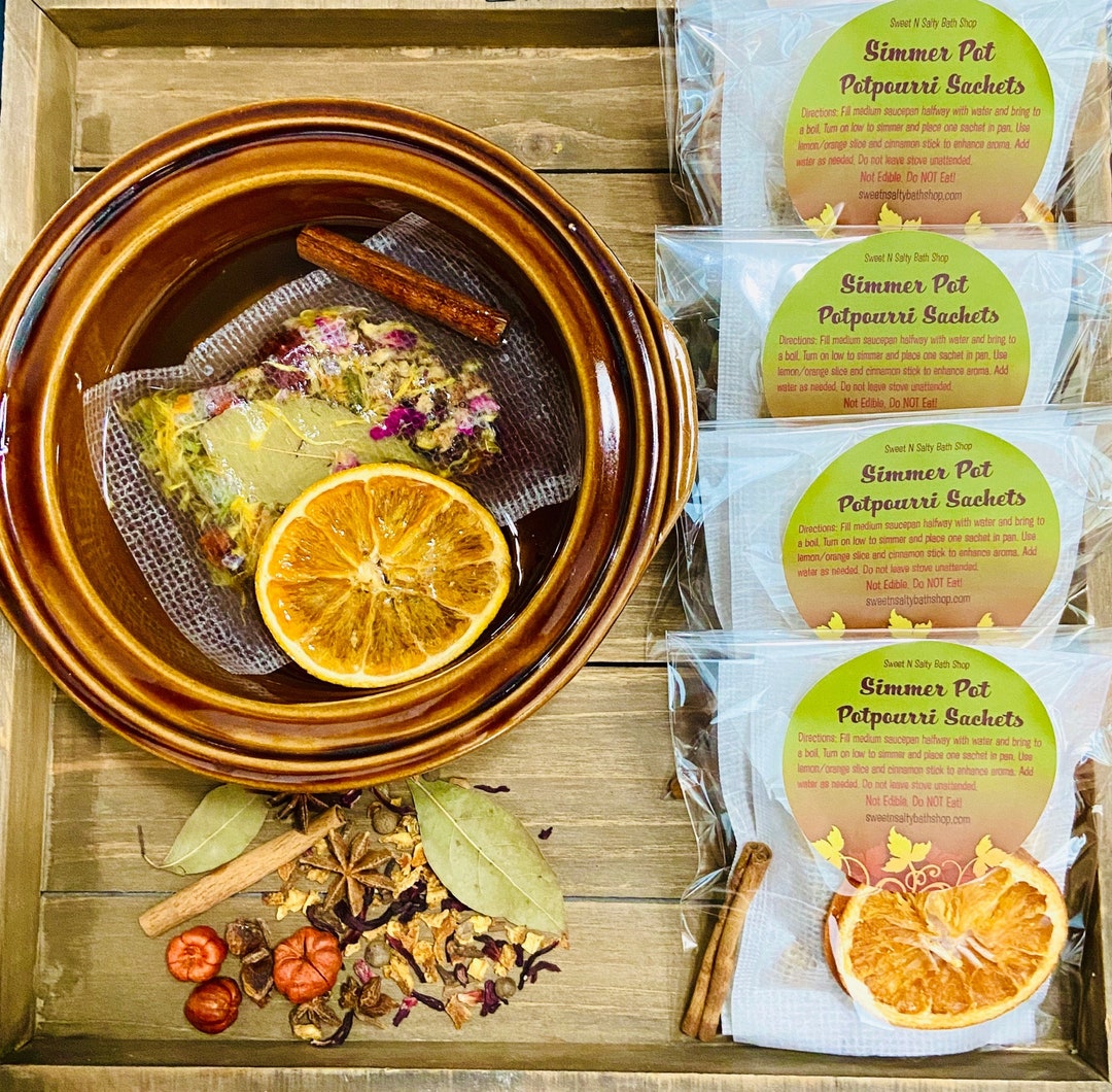 Simmer Pot Kit-sacred Space-protection Simmer Pot Gift Basket 