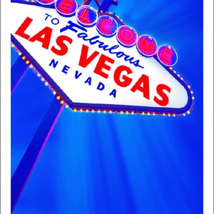las vegas photo, las vegas card, color photo note card, las vegas sign photo, las vegas city limit sign, las vegas, nevada, vegas baby