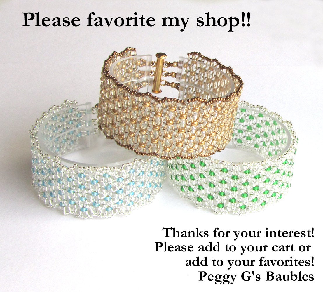 Ruffles Bracelet Beading Tutorial: Superduo or Twin Beads Pattern (PDF ...
