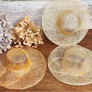 Mini Sinamay Hat Etsy