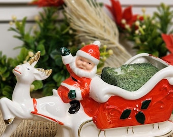 ヴィンテージ吹きガラスの鳥のクリスマスオーナメント：西ドイツ、4個