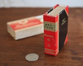 Vintage Dennison Key Tags and Reyburnn 39 s Gummed Reinforcements Boxes - Vintage Office Supply Boxes - Dennison Book Box