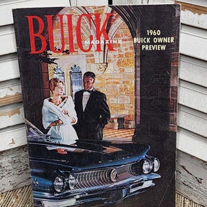 1960 Buick Magazine Besitzer Vorschau - Classic Car Magazine - Vintage Buick Cars - Oldtimer - Automobile Ephemera