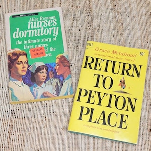 Vintage Paperback Books: Return to Peyton Place, Nurses Dormitory