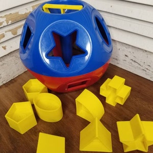 TUPPERWARE TupperToys Shape O Ball Toy Replacement Shape Part CHOICE You Pick 