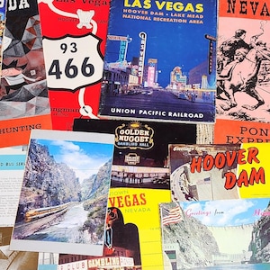 50s Travel Brochure - Etsy