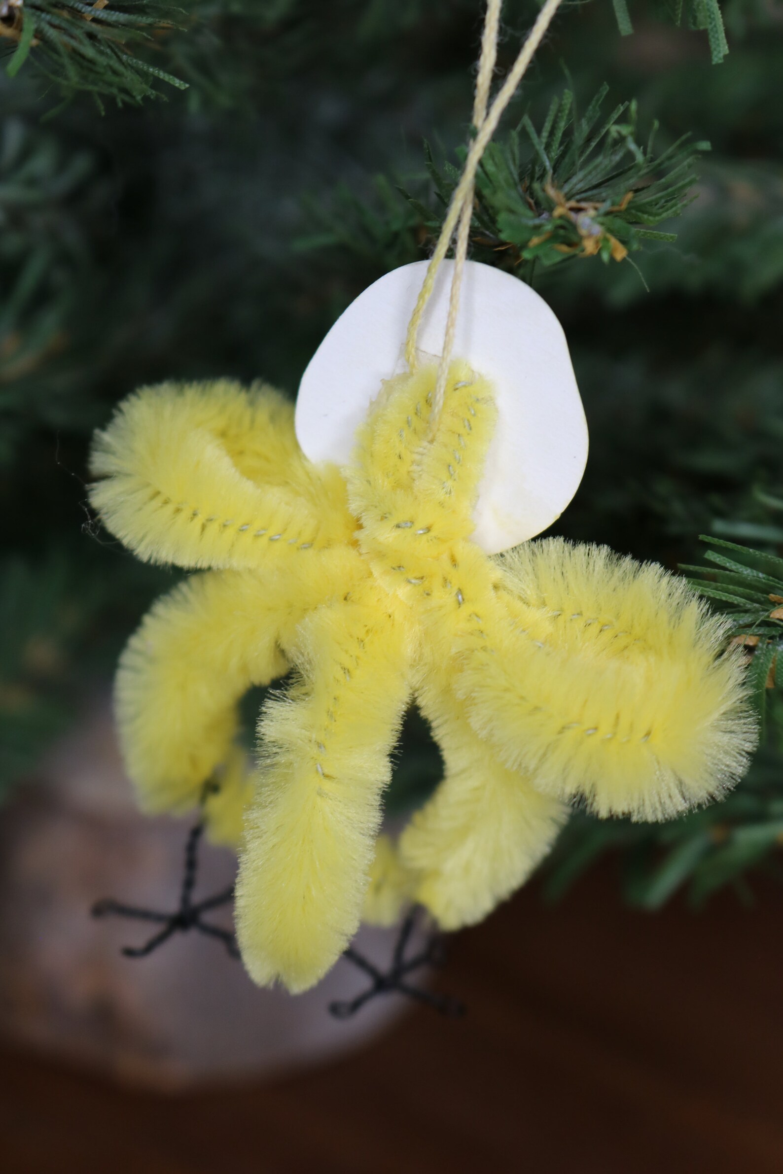 Bump Chenille Chick Ornaments Chenille Easter Chick Ornament Etsy