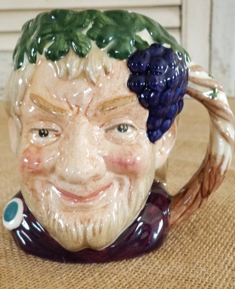 Royal Doulton Toby Mugs Bacchus D6505 1958 and the Etsy