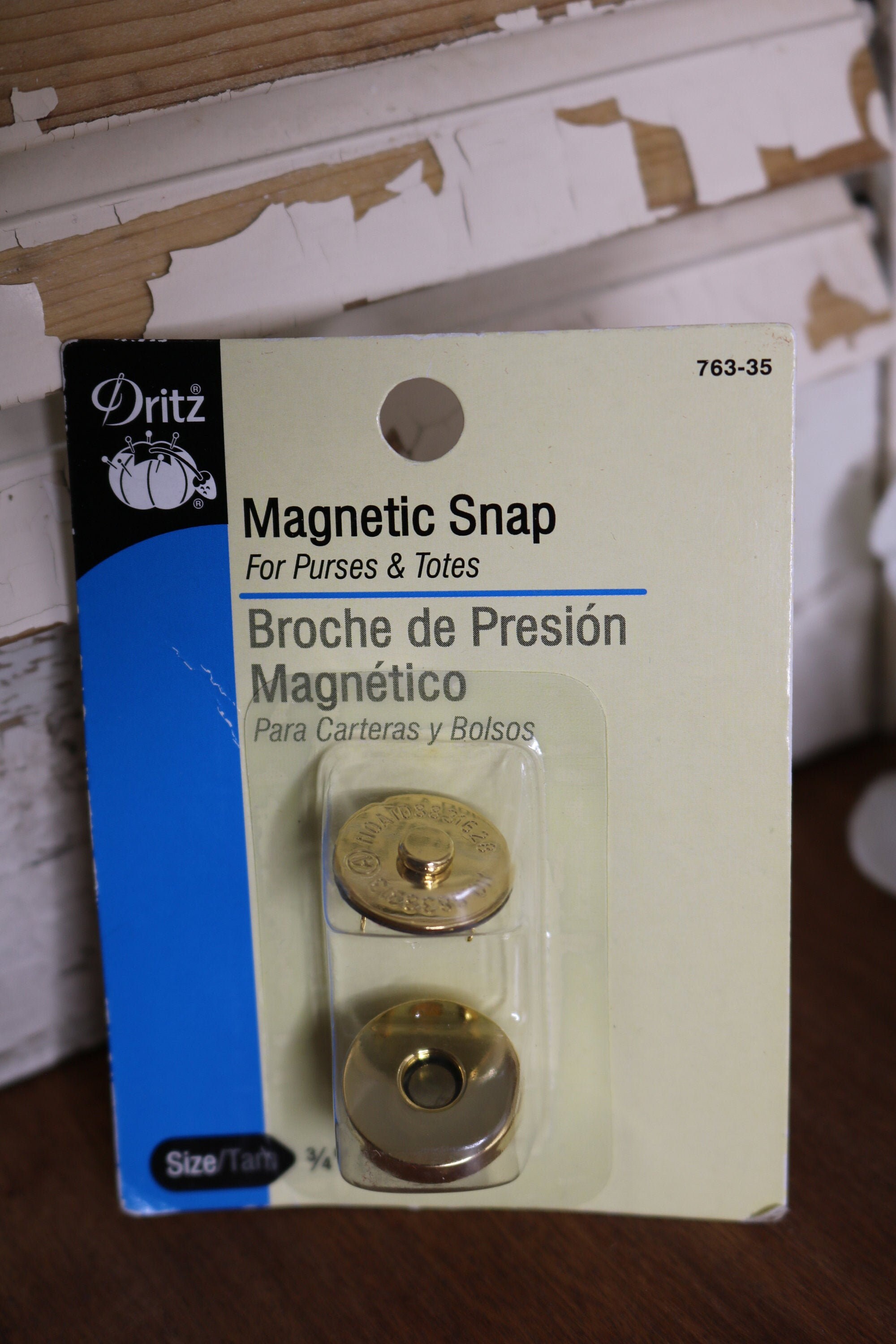 Magnetic Snap, Nickel Finish, 1/2 inch from Dritz