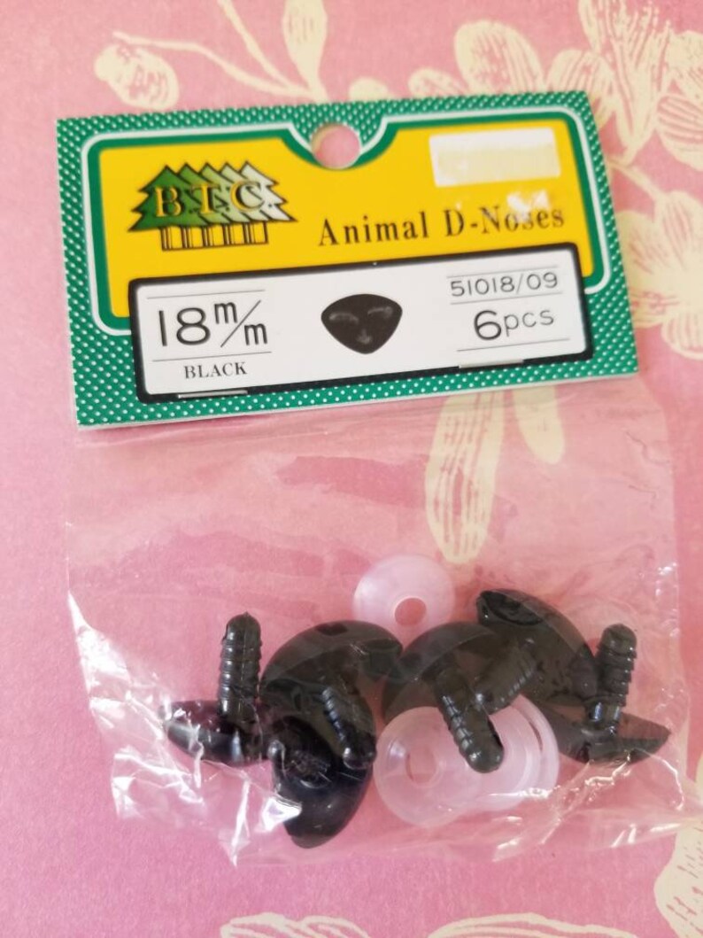Vintage Craft Eyes Animal Eyes Animal Nose Craft Supply Etsy