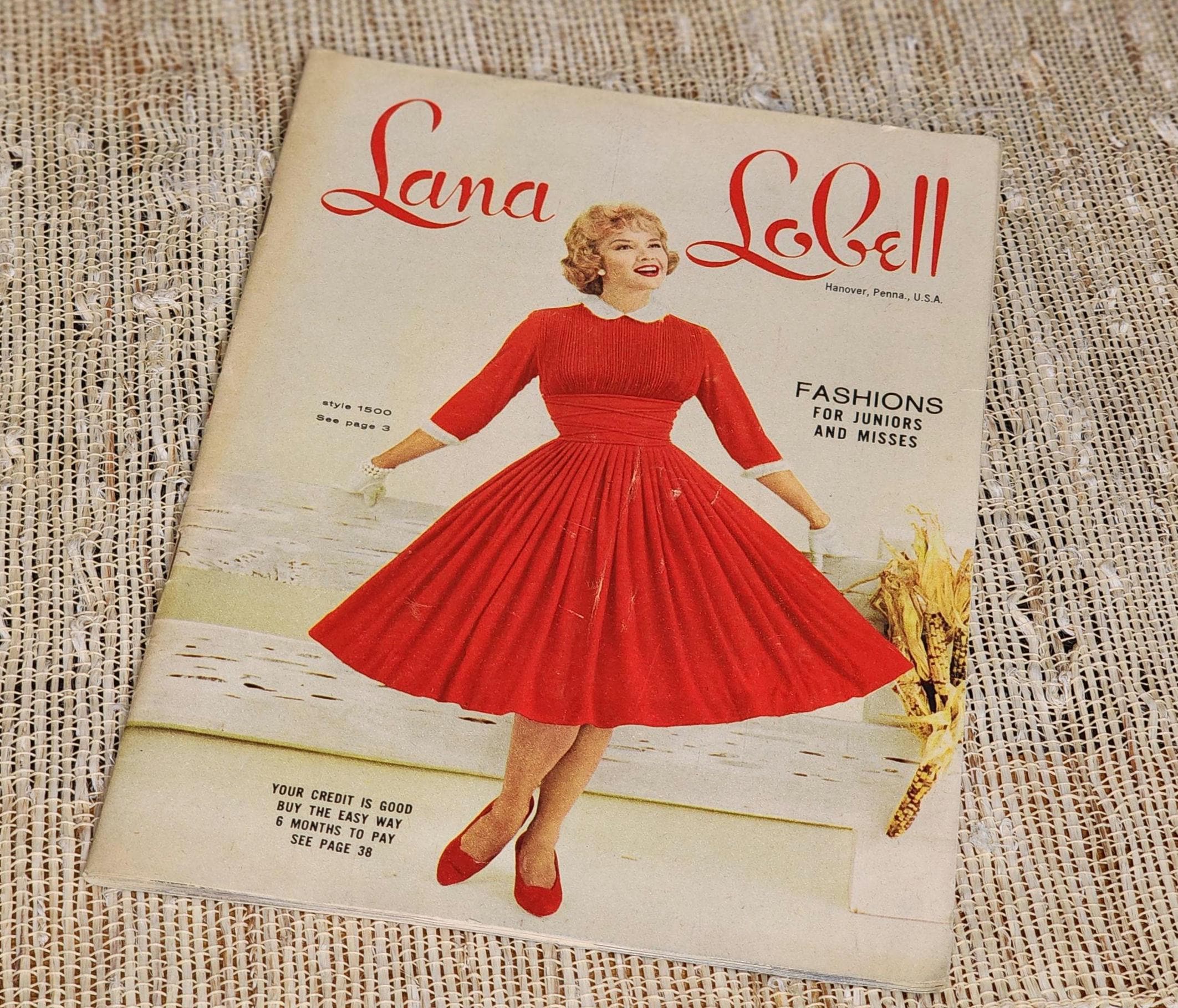 1950s Fashion Catalog - Etsy