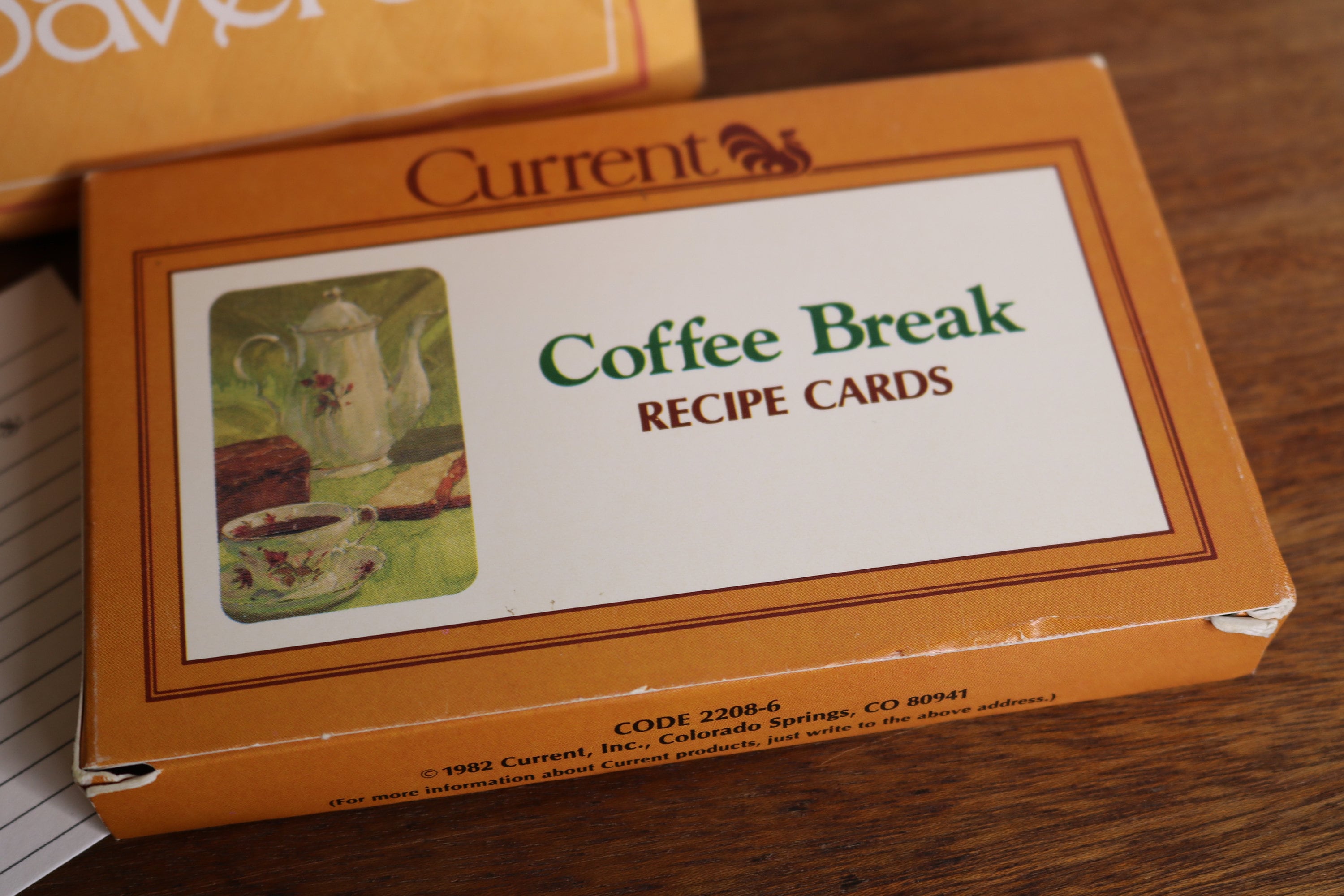 Vintage Current Recipe Cards Coffee Break Recipe Cards and Etsy