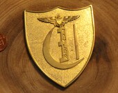 Rare Taylor Officer Challenge Coin Command Coin, Military Collectible, Officer Wings