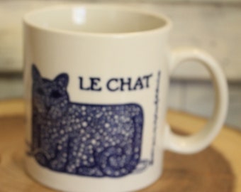 Mug Chat Etsy