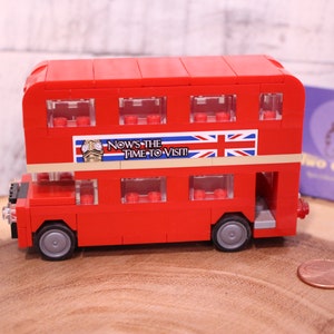 Vintage Red Lego Double Decker Bus, The Brick Separator, London Bus, Nows the time to visit