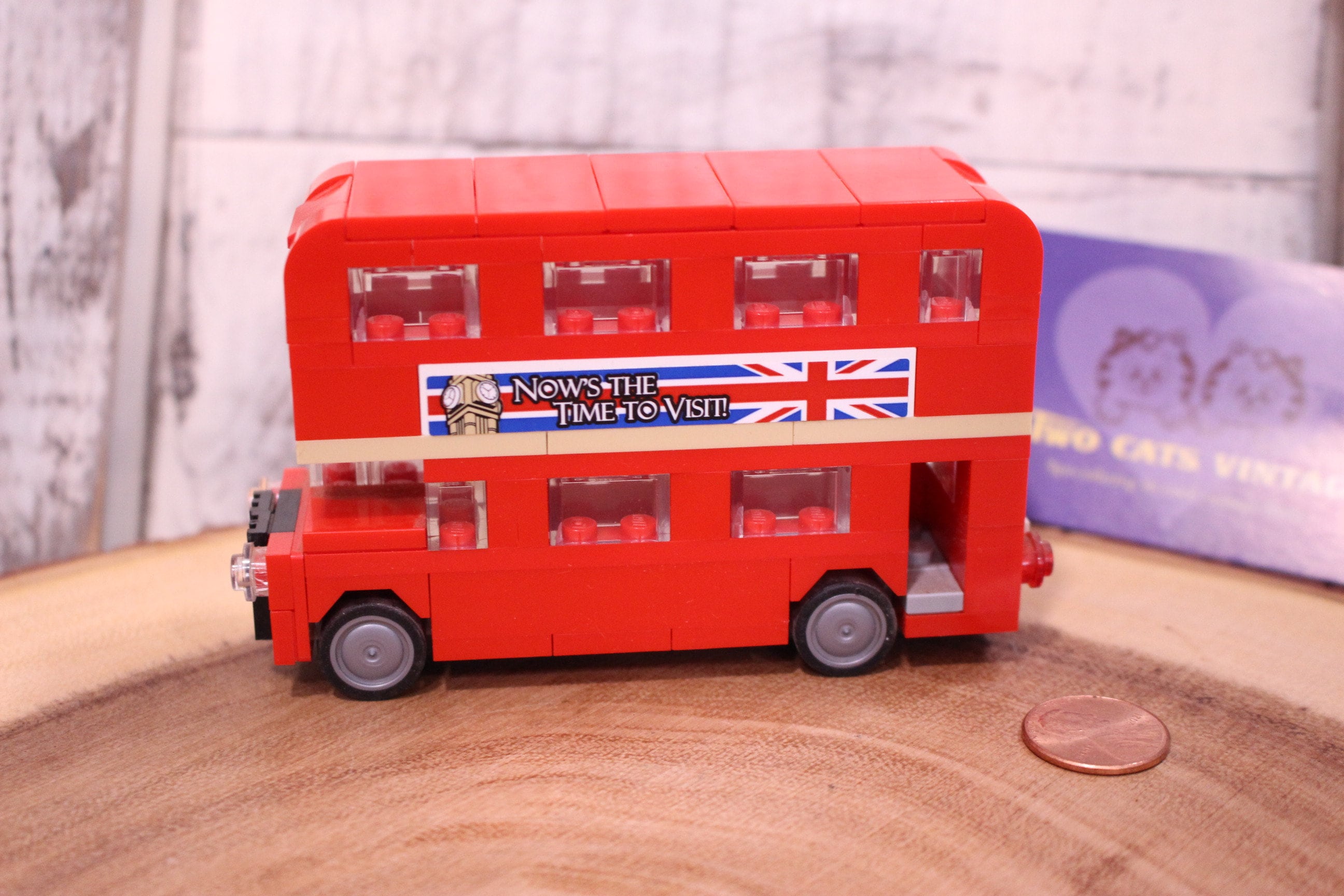 Red lego bus new arrivals