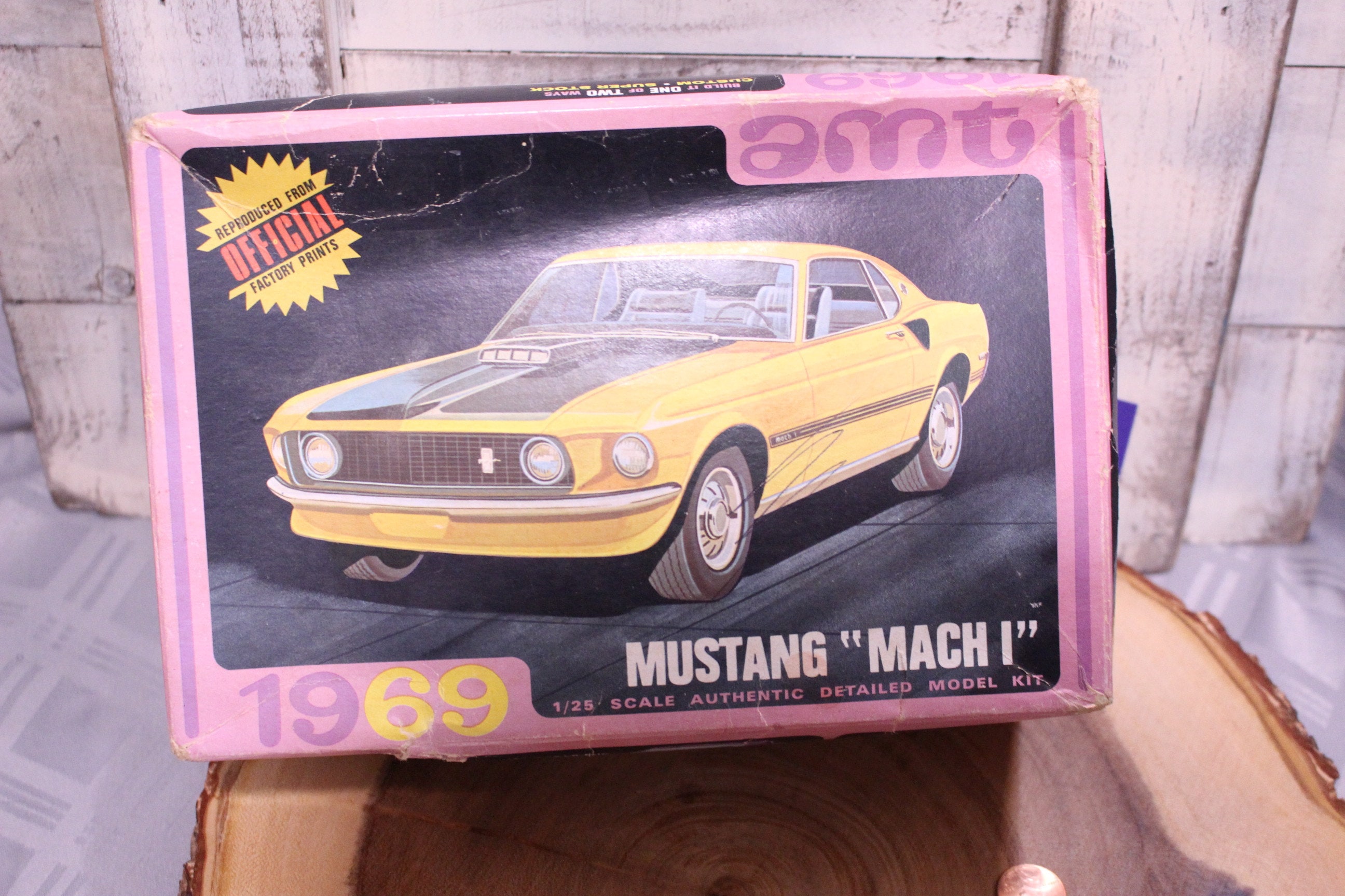 Rare AMT 1969 Ford Mustang Mach 1 Annual, 1969, as Is - Etsy