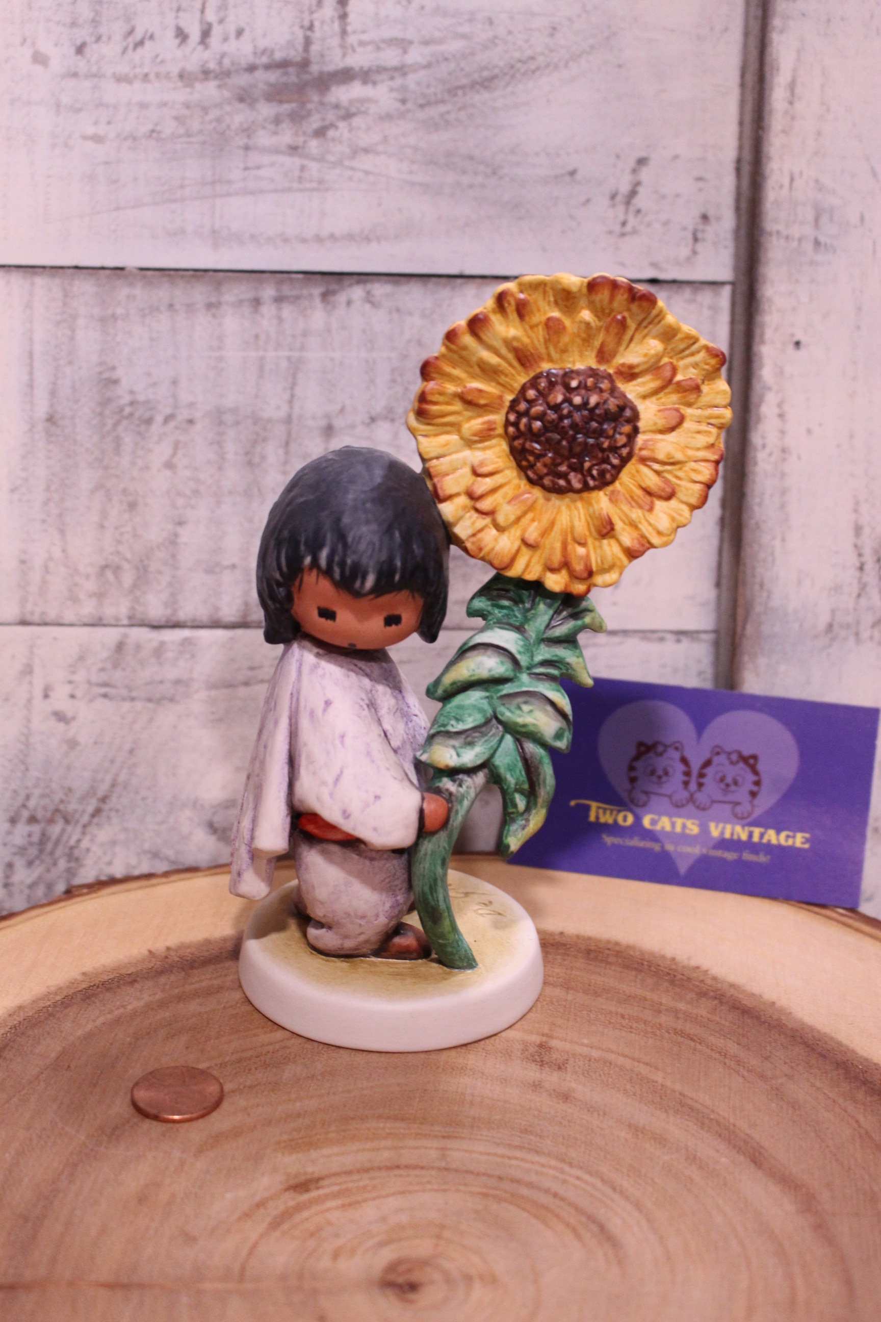 Vintage Goebel the Sunflower Figurine 10 the Children of Ted