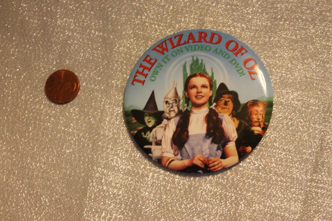 Vintage Wizard of Oz Pin Rare 1999 Warner Home Video Etsy