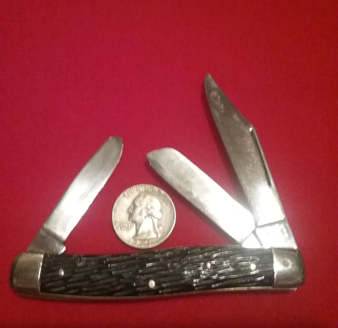 Vintage Hammer Brand Pocket Knife Etsy