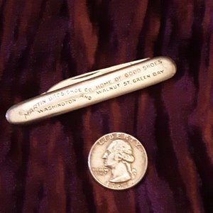 Antique advert. Pocket knife