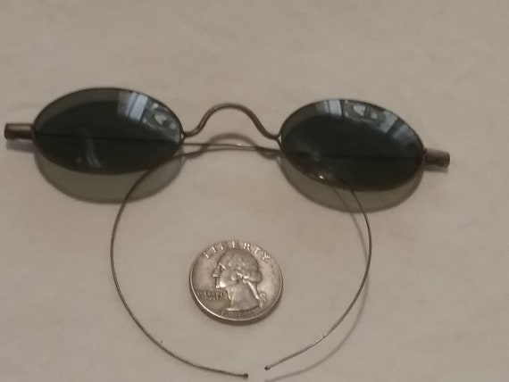 Antique Edwardian era sunglasses - image 2