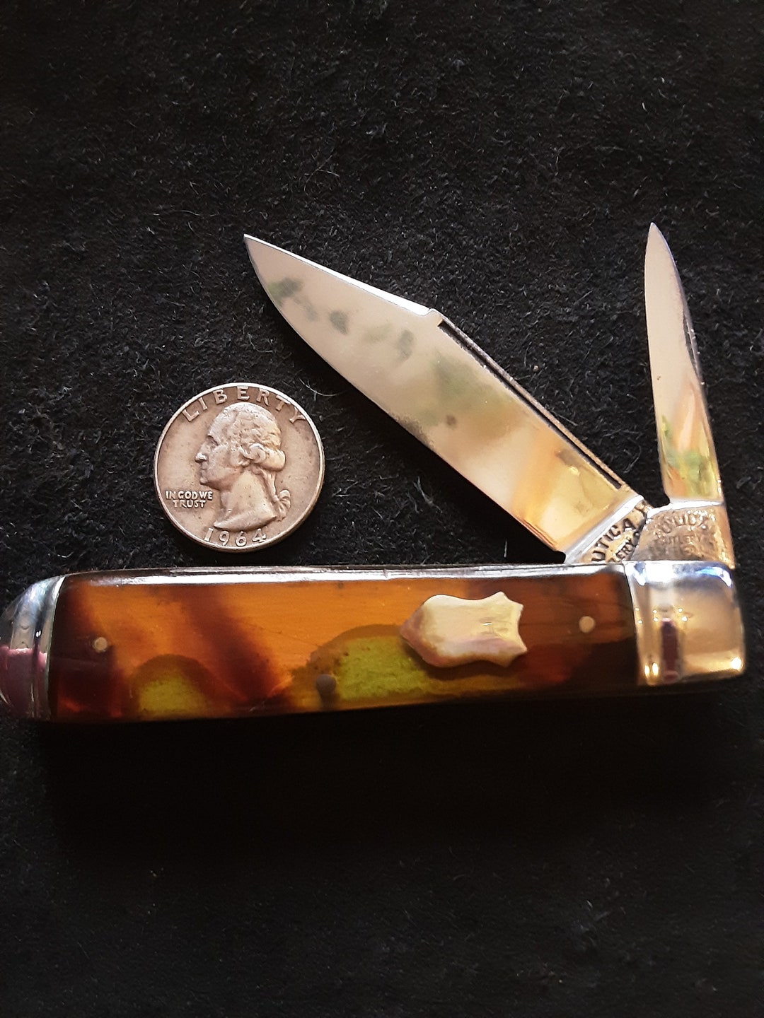 Vintage Utica Pocket Knife Etsy