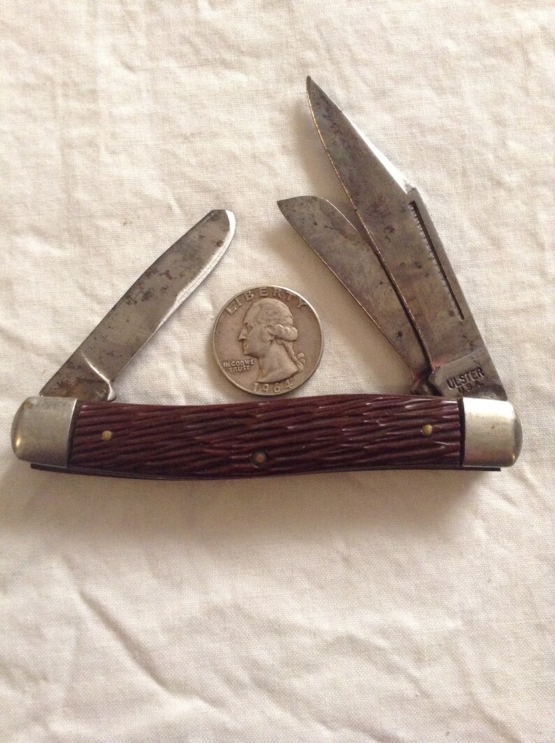 Vintage Ulster Pocket Knife Etsy