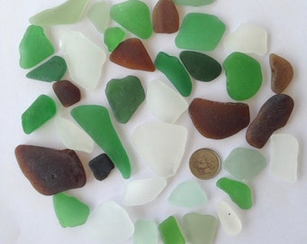 Bahamian Sea Glass Mix, Jewelry & Craft Supply, 1/4 lb