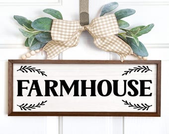 Farmhouse Sign SVG Cut File: Rustic Home Decor (Digital Download)