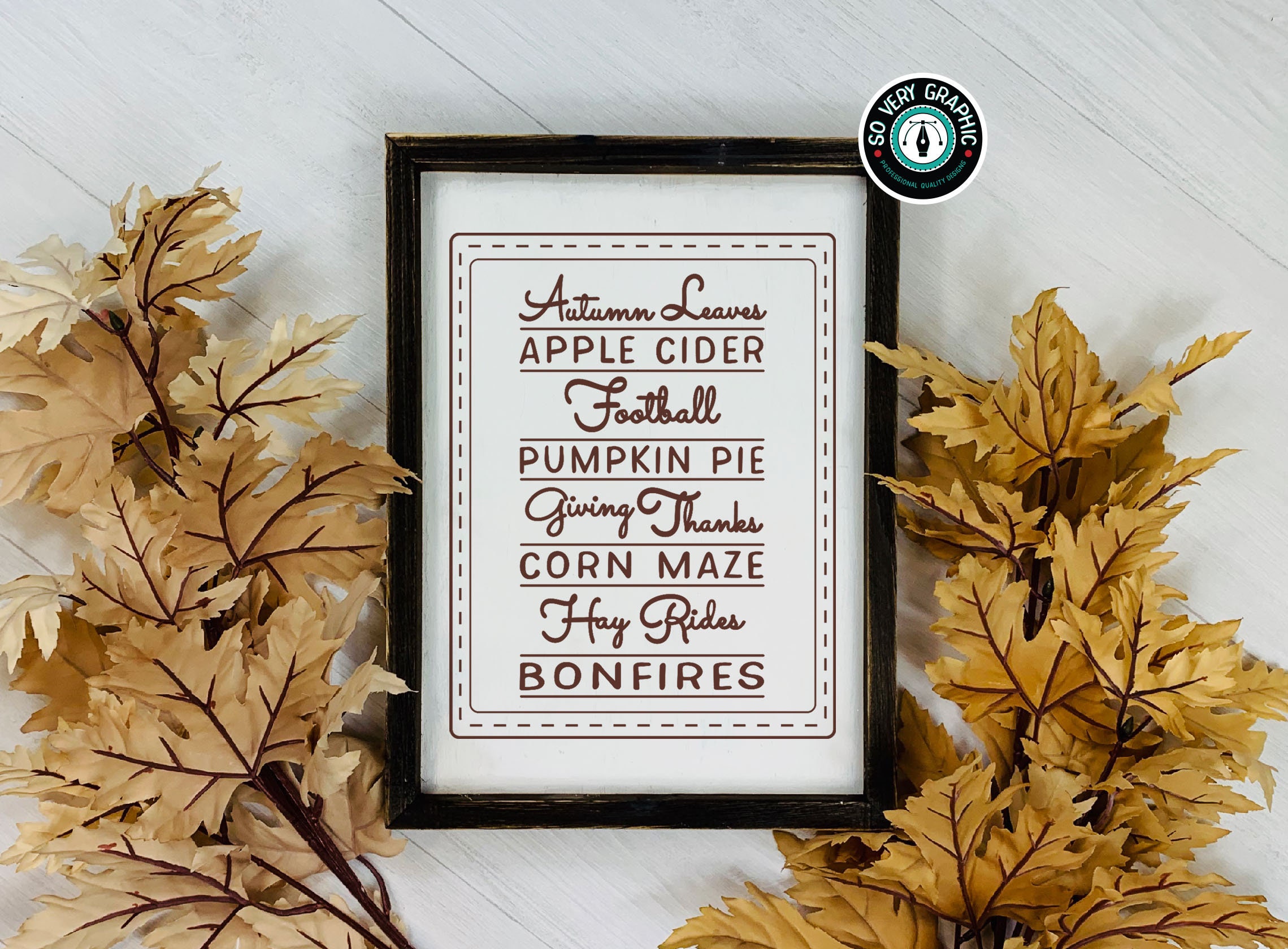 Download All About Fall Autumn Sayings Farmhouse Sign Svg Design For Etsy