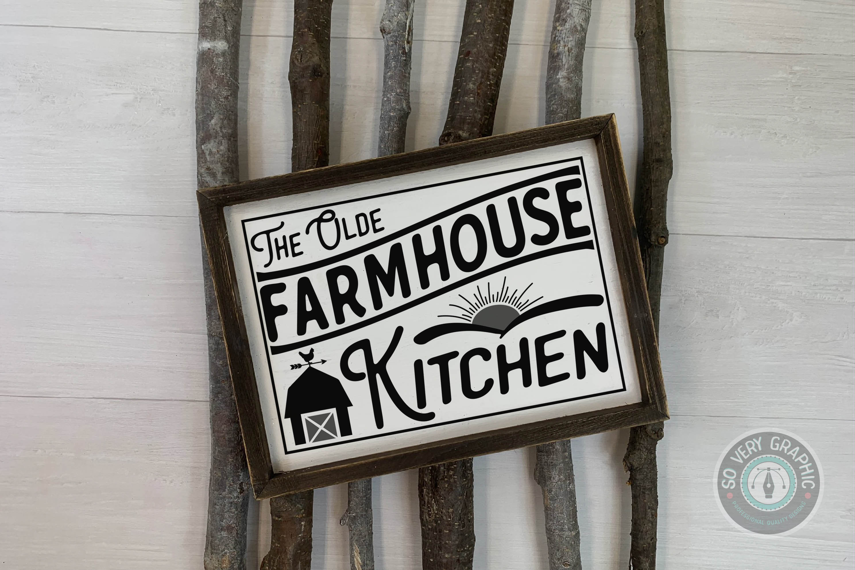 Download The Olde Farmhouse Kitchen Sign Svg Design For Cricut Etsy