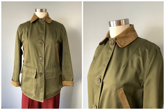 1940s | 1950s Vintage Duxbak Poplin Hunting Jacket