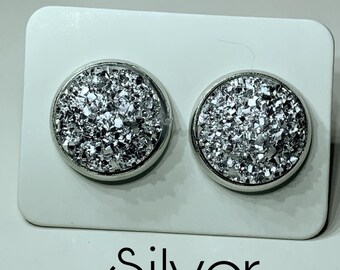 Druzy Studs