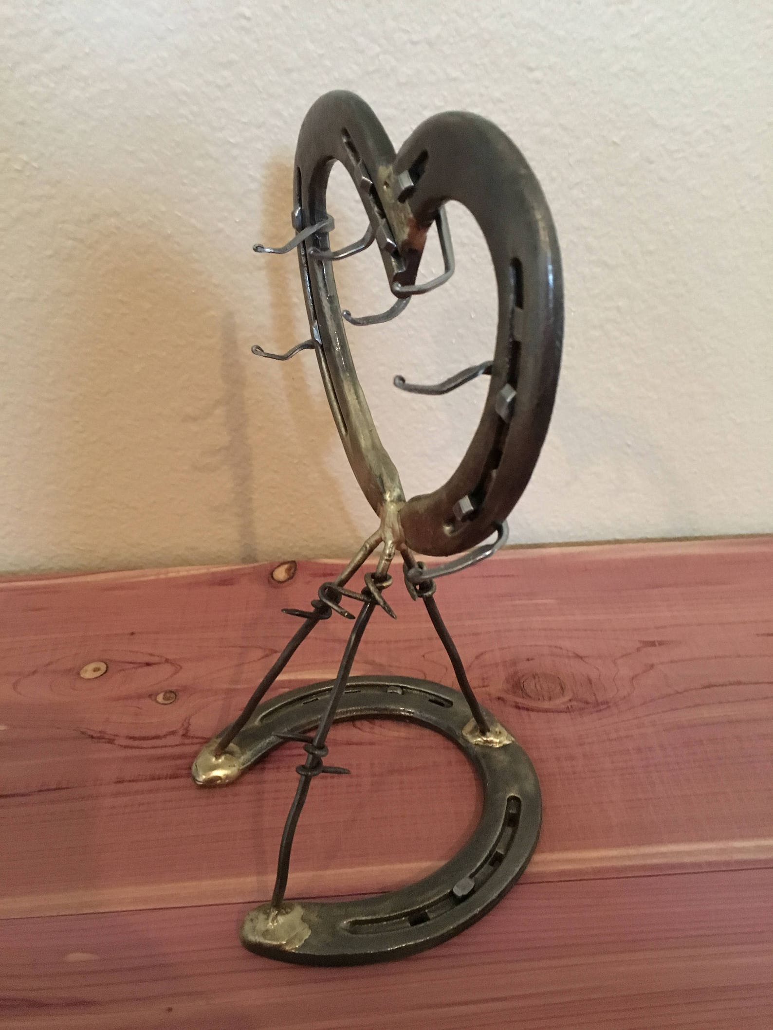 Heart Horseshoe 7 Key Chain Holder Etsy