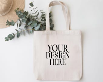 Custom Canvas Tote – Personalized Logo Tote | Custom Printed Shopper Bag | Branded Gift Tote | Reusable Everyday Bag