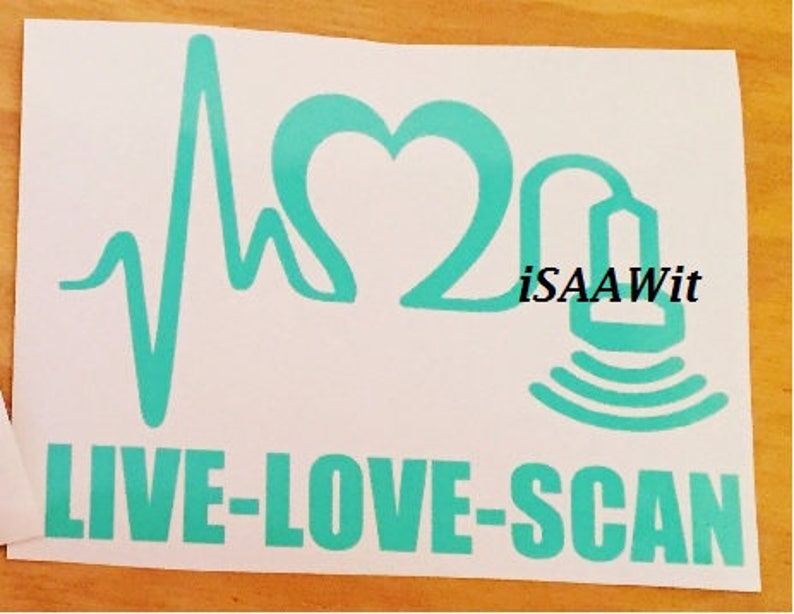 Live Love Scan Ultrasound Svg Etsy