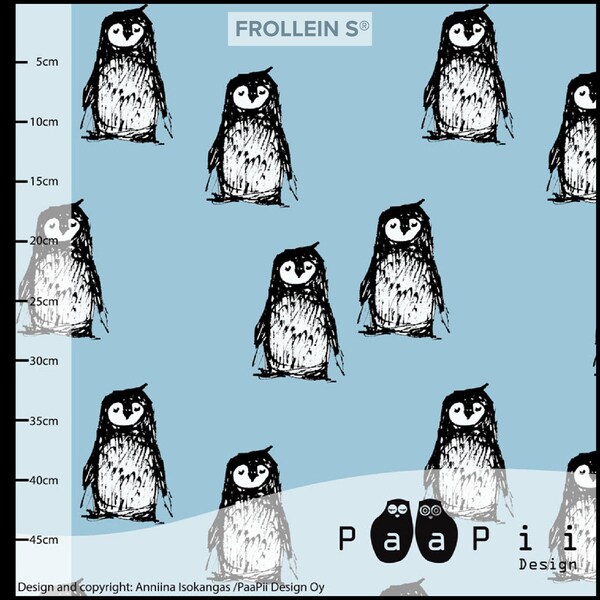 Penguin Cotton Fabric Etsy UK