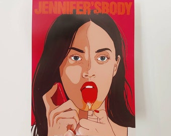 Jennifers Body - Jennifer Check - A5 Art Print