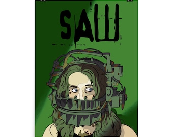Saw - Reverse Bear Trap - Poster 18” x 24”