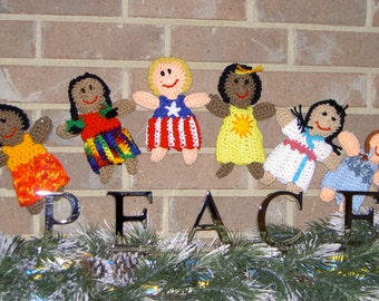 International Dolls Crochet PDF Pattern