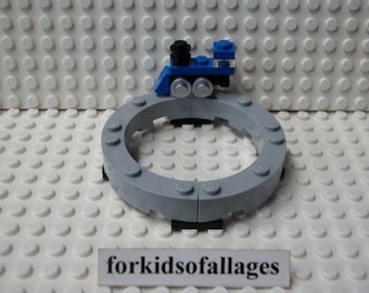 Lego Toy Train on "Track" - Christmas gift for your Lego minifigures - Great Party Favors or Stocking Stuffers