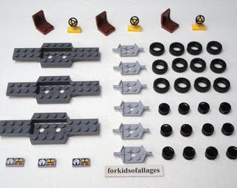 Red Ferrari Lego Racers Set 